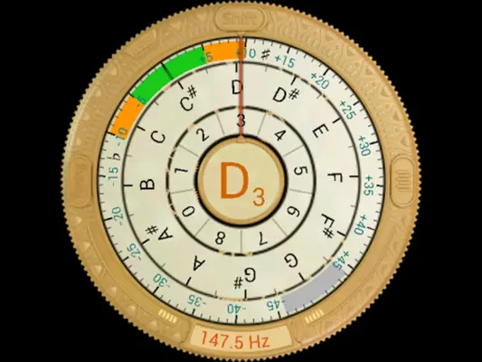 Universal Guitar Tuner android App screenshot 0